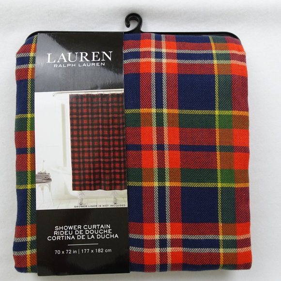 Lauren Ralph Lauren Bath Ralph Lauren Tartan Plaid Shower Curtain